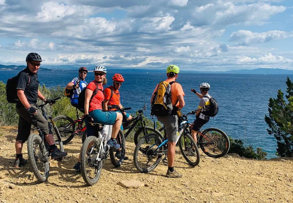 Tourkultur Bikeferien auf Elba: Guides mit unseren Kunden auf Elba – Unsere Tourguides | Bikeguides | Guides
